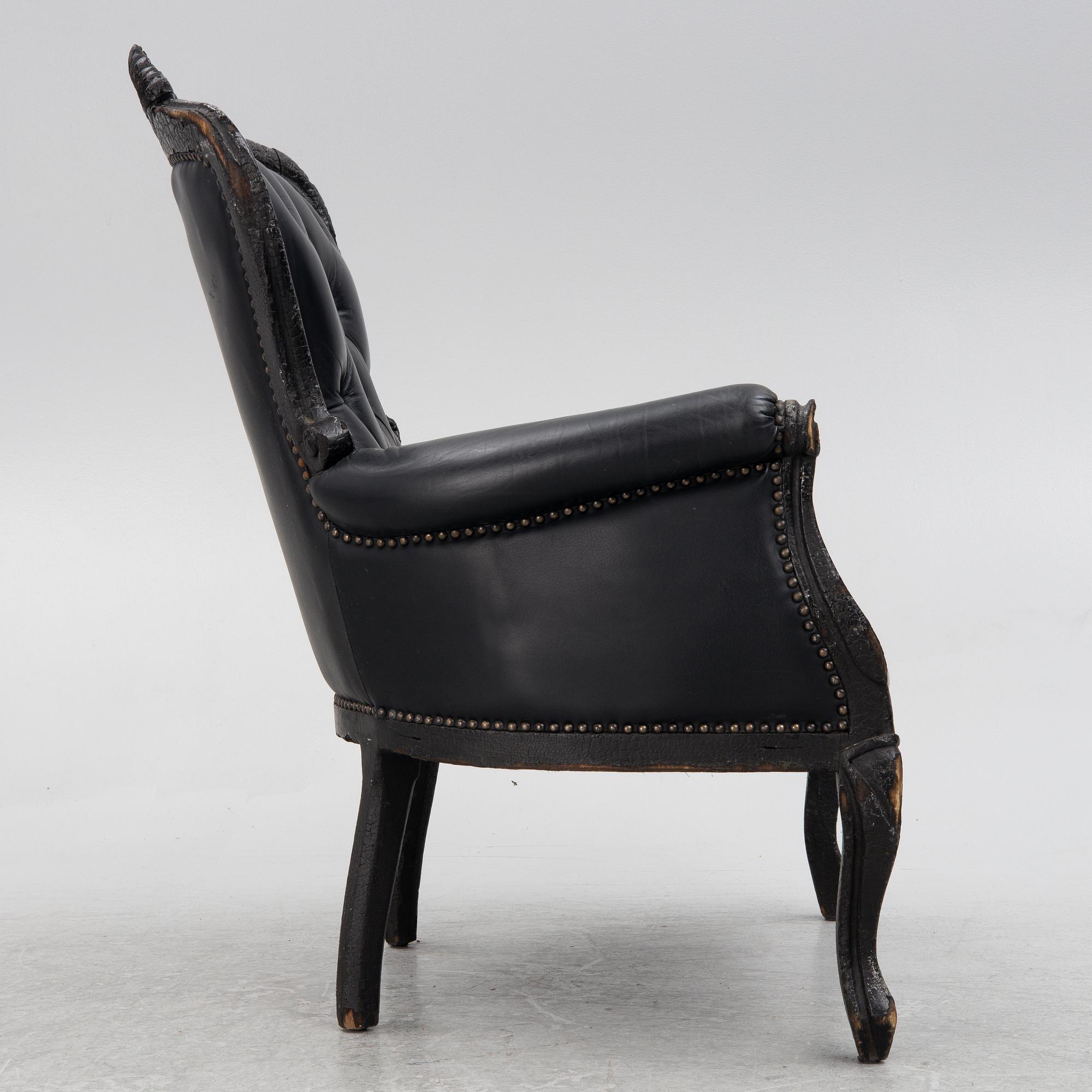 Maarten Baas, a "Smoke Armchair", Moooi, contemporary.