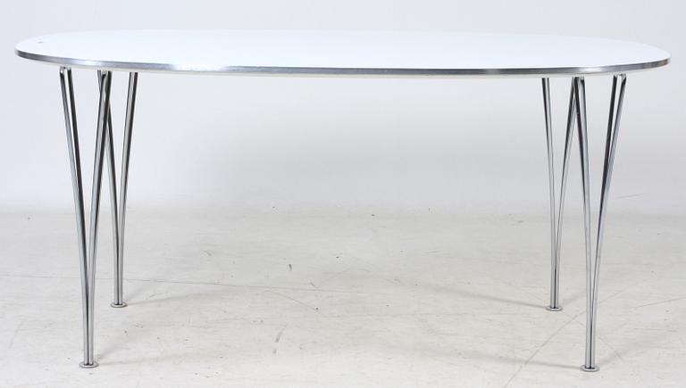 MATSALSBORD, "Superellips", Piet Hein och Bruno Mathsson, MIAB på licens för Fritz Hansen.