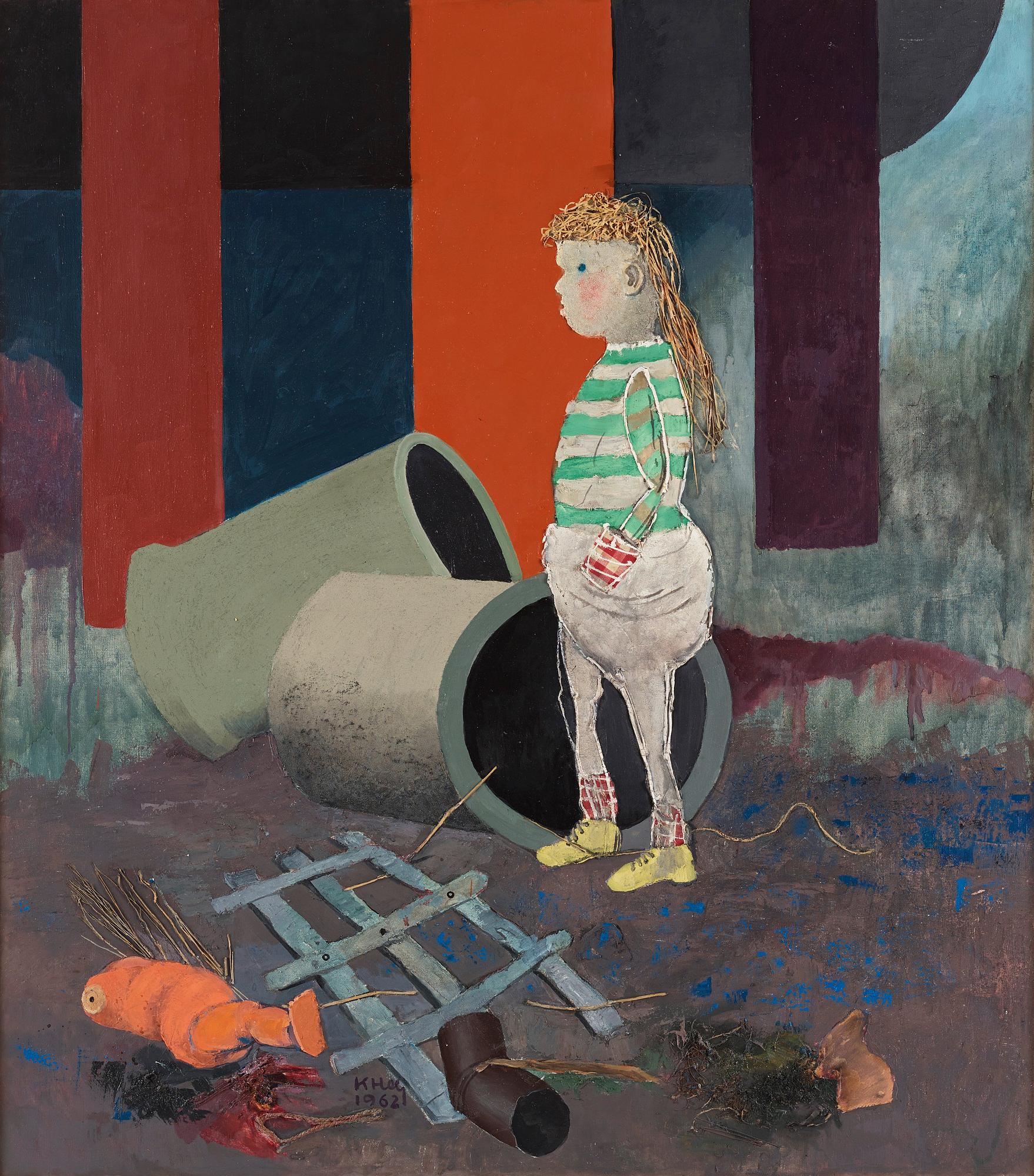 Krsto Hegedusic, "Sous le pont" (Pod Mostom).