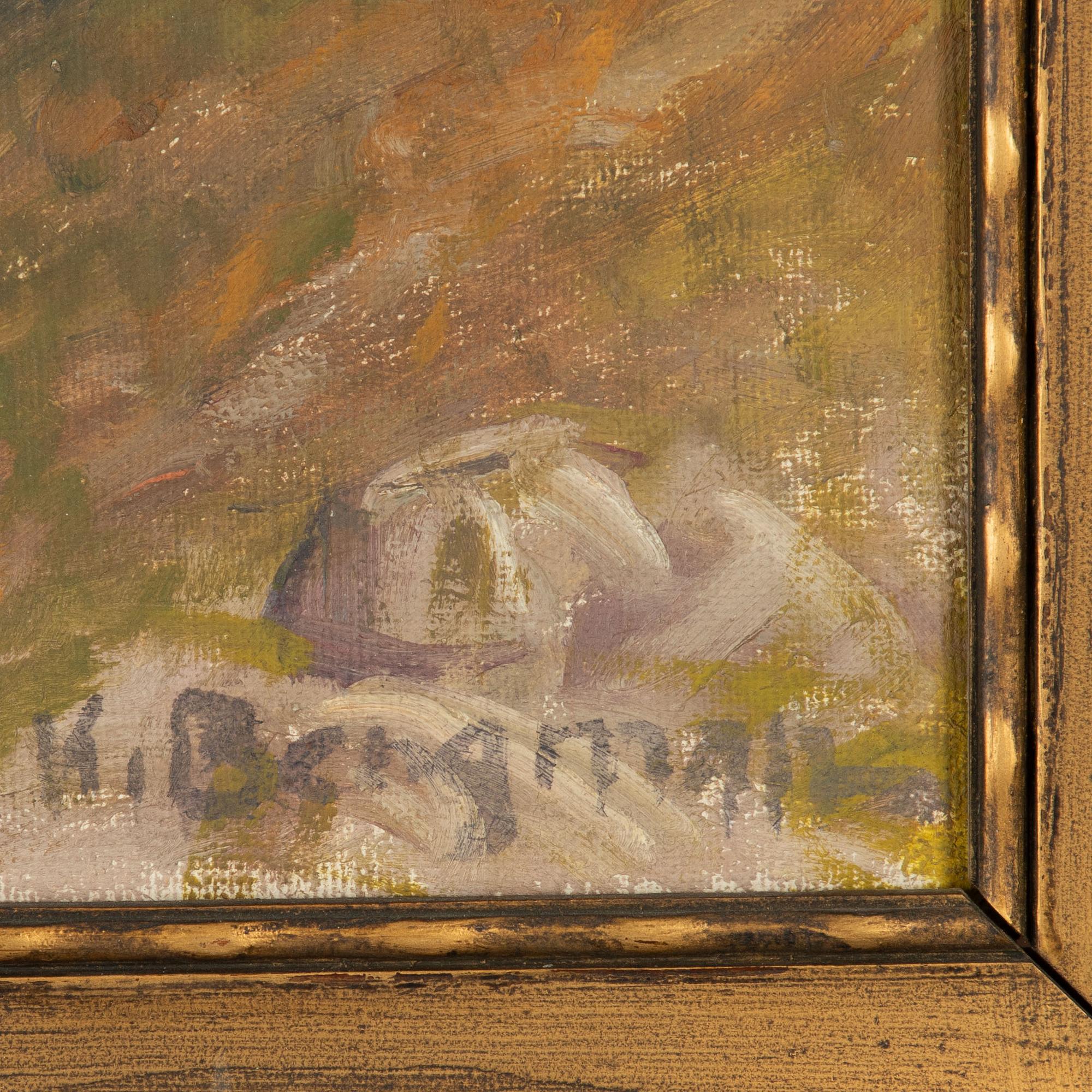 Karl Bergman, "Gamla Lotsgatan, Söder, Stockholm".