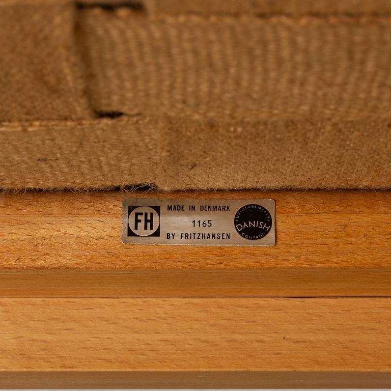 Børge Mogensen, soffa, "Tremme", Fritz Hansen, Danmark.