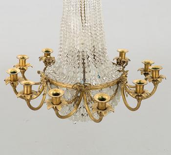 A ceiling lamp, around year 1900.