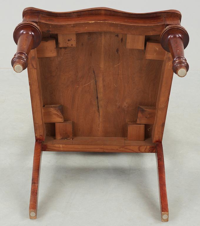 KARMSTOL, nyrenässans, 1800-talets slut.