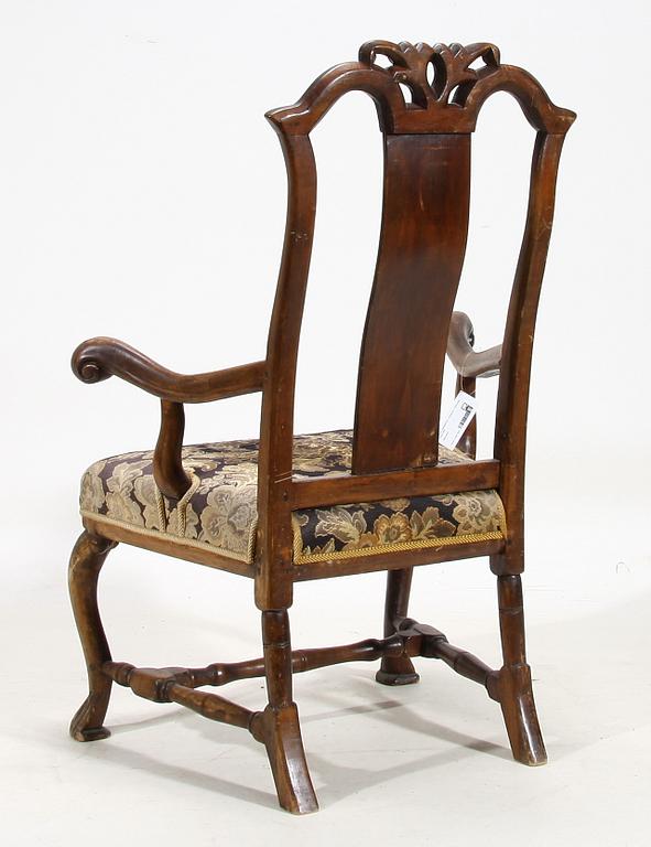 KARMSTOL, senbarock, 1700-talets första hälft.