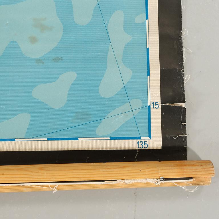 A map of China, third quarter of the 20th century.