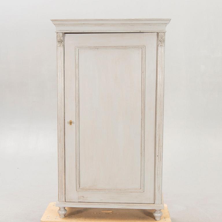 A painted early 1900s wardrobe.