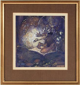 Gustaf Adolf Tenggren · GUSTAF ADOLF TENGGREN. Akvarell och gouache. Sign.