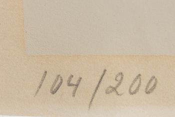 Text: "Fernand Léger, 'Woman with Cactus' from: Album of 10 serigraphs".