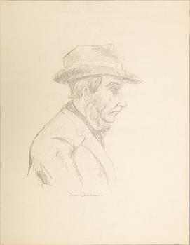 JOHANNES RIAN, drawing.