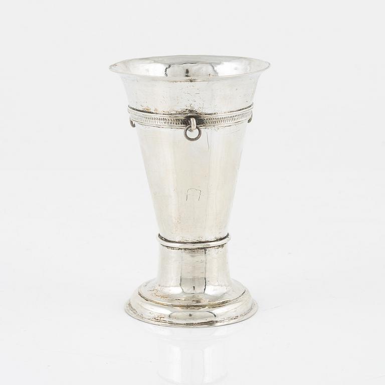 An Norwegian Silver Beaker, 18-19th Century.