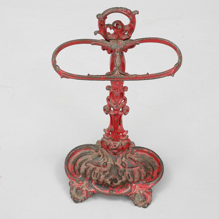 PARAPLYSTÄLL, gjutjärn, 1800-talets slut.