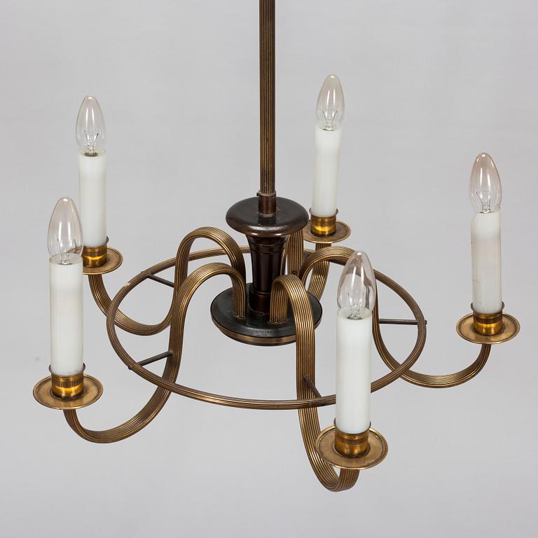 Taklampa, funkis, 1930-tal.