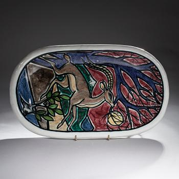 SKÅLFAT, keramik, signerat Pløen, Made in Norway.
