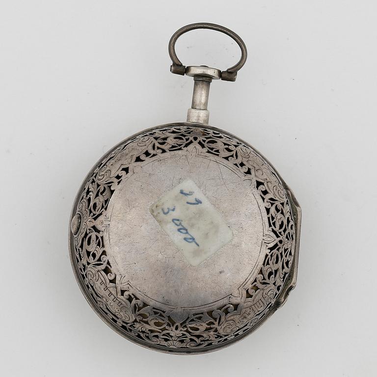 HERRFICKUR, silver, Cornelis Vyterweer, Rotterdam, 1700-tal. Vikt tot ca 149 gram.