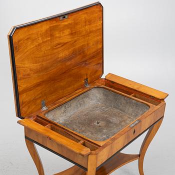 A dressing table, mid 19th Century.