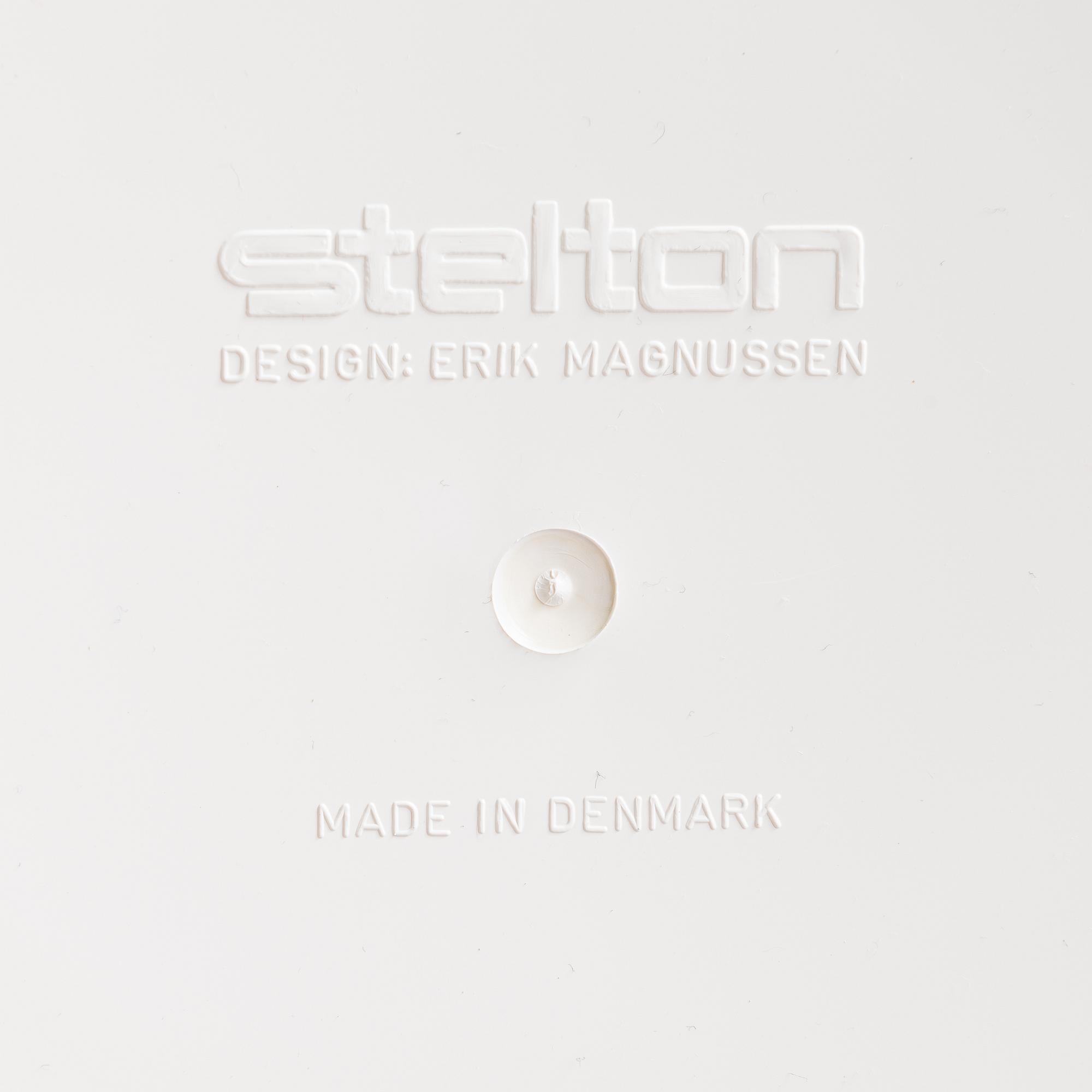 Stelton, 3 osaa, Arne Jacobsen, "Cylinda-Line" ja Erik Magnussen, jääpalakulho, Tanska, 1960-70-luku.