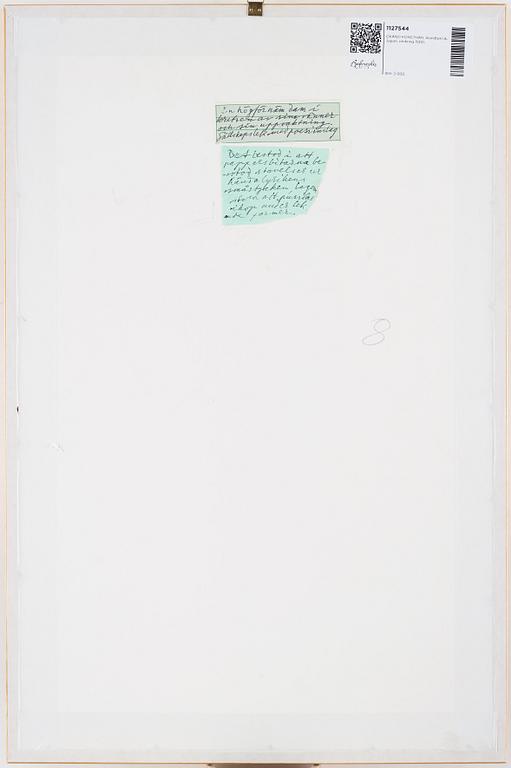 OKÄND KONSTNÄR, blandteknik. Japan, omkring 1900.