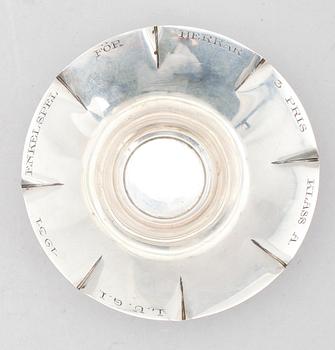 SKÅL, silver, Wiwen Nilsson, 1931. Vikt 69 g.