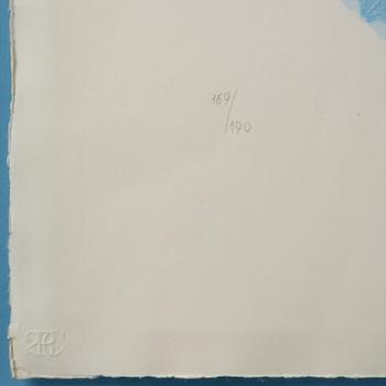 Lucio Fontana, "Nudo Azzurro".