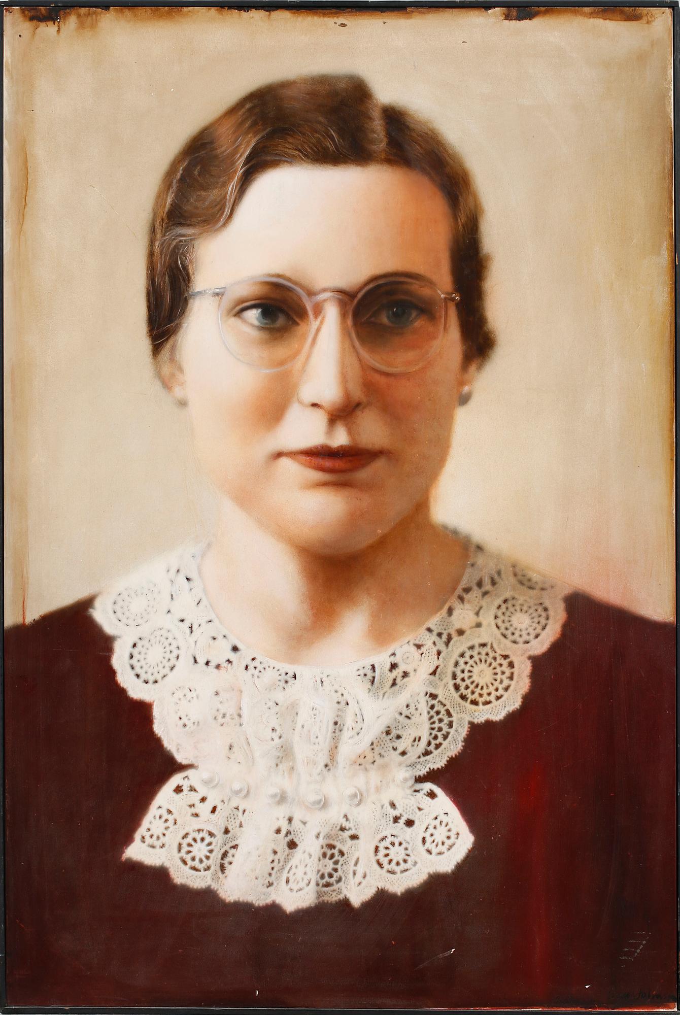 GUY JOHNSON, oil on panel, signed, painted 1974.