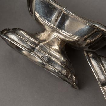 SALTKAR, 2 par, Österrike/Ungern, 1900-tal, silver, total vikt 360 g.