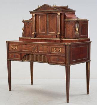 A RUSSIAN DIRECTOIRE 1790'S WRITING TABLE ATTRIBUTED TO CHRISTIAN MEYER.