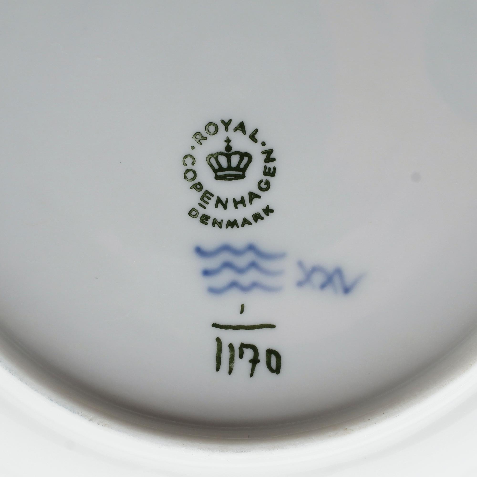 MATSERVIS, 41 delar, porslin, Royal Copenhagen.