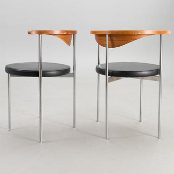 FREDRICK SIECK, table and chairs 1163 for Fritz Hansen, Denmark 1960s/1970s.