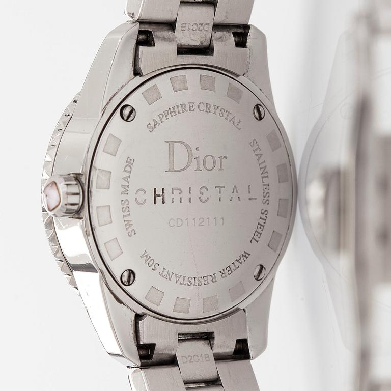 Christian Dior, Christal, wristwatch, 28.5 mm.