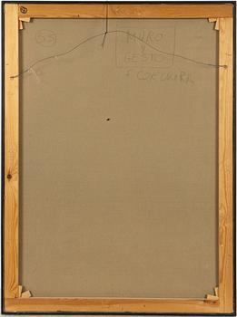 Francisco Corcuera, "Muro y gesto".