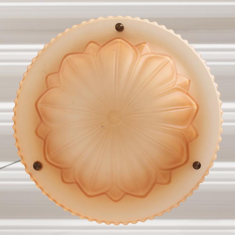 Harald Notini, a ceiling lamp model "10074", Arvid Böhlmarks Lampfabrik, 1920s.