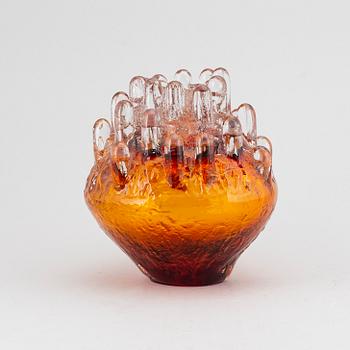 GÖRAN WÄRFF, a glass sculpture, signed Kosta,