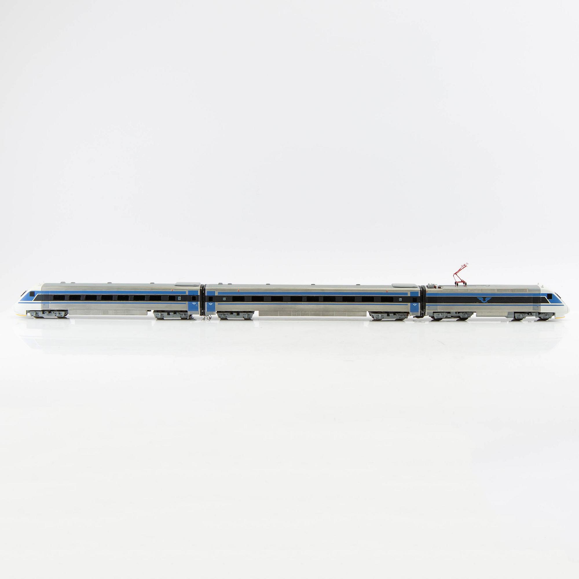 Ellok SJ Litt X2 skala 1/87 loknummer 2001  3 dlr i ask.