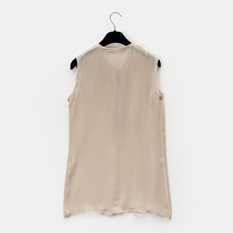 Lanvin, a silk top, size 36.