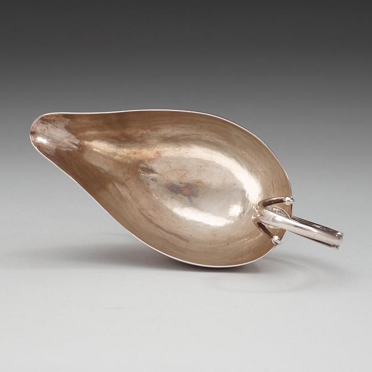 A Johan Rohde 830/1000 silver sauceboat, Georg Jensen, Copenhagen 1919.