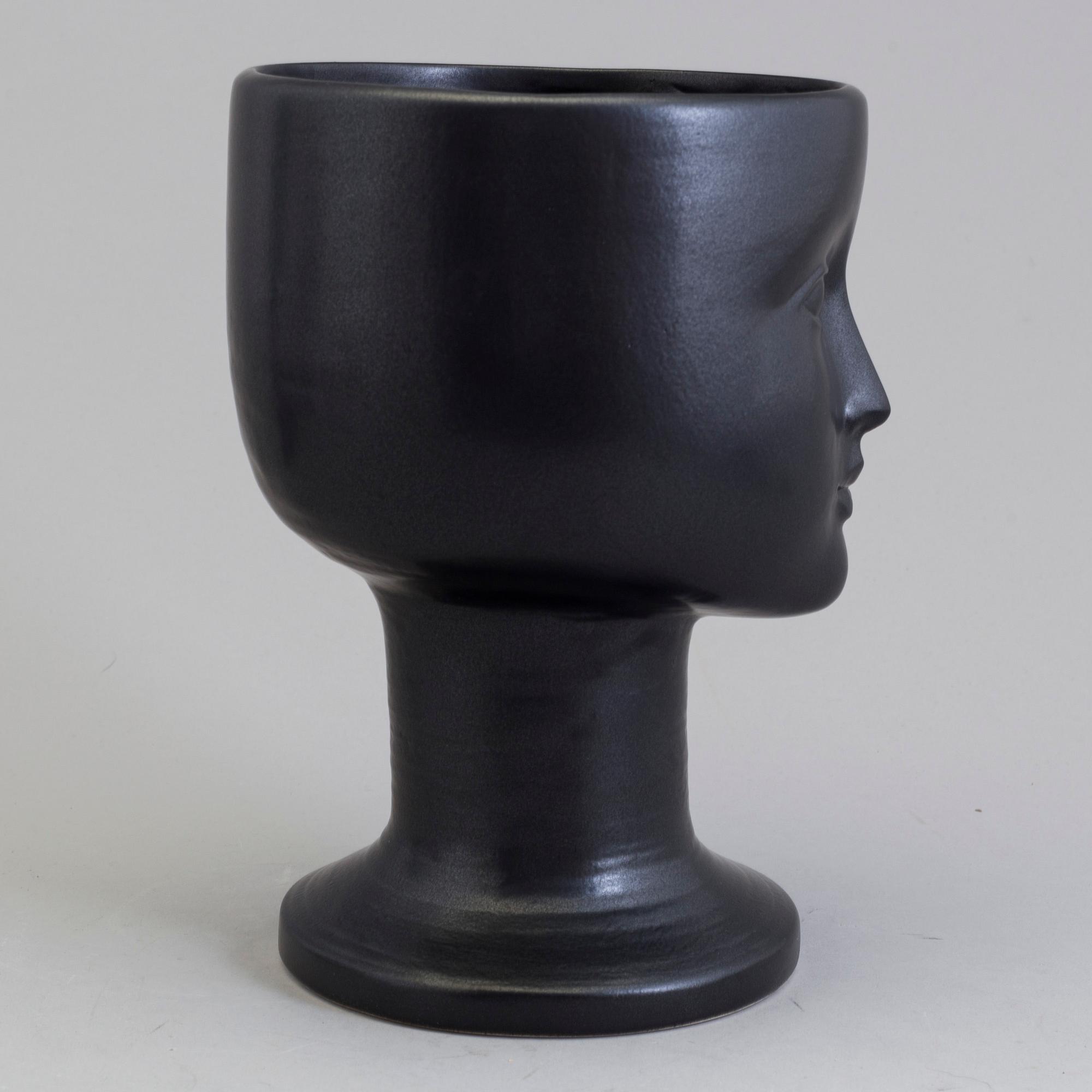 Lisa Larson, two stoneware vase from Gustavsberg.