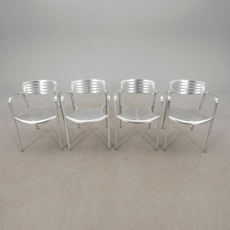 Jorge Pensi, four "Toledo" chairs for Amat-3 Spain.