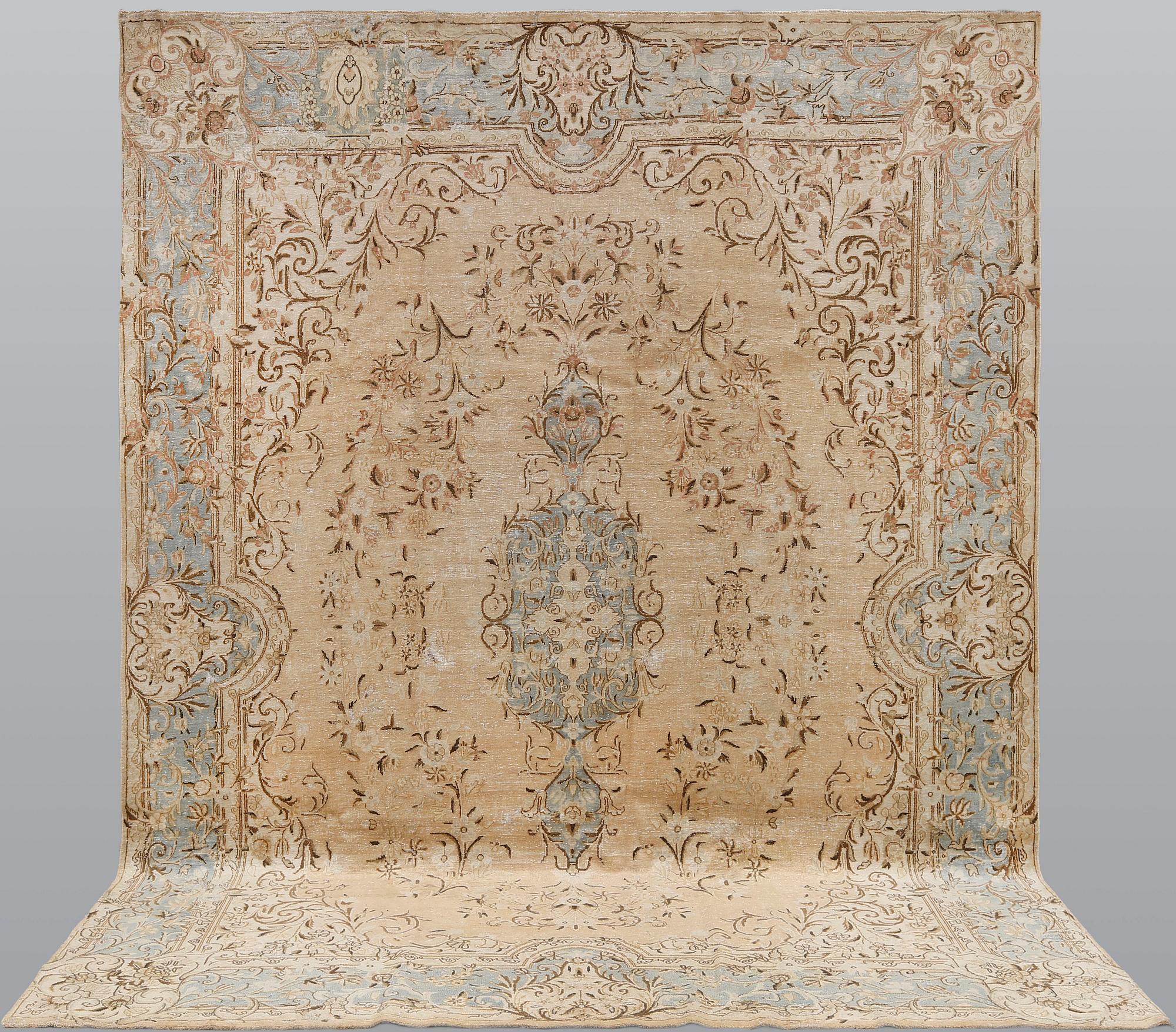 Matta, orientalisk, vintage design, ca 322 x 238 cm.