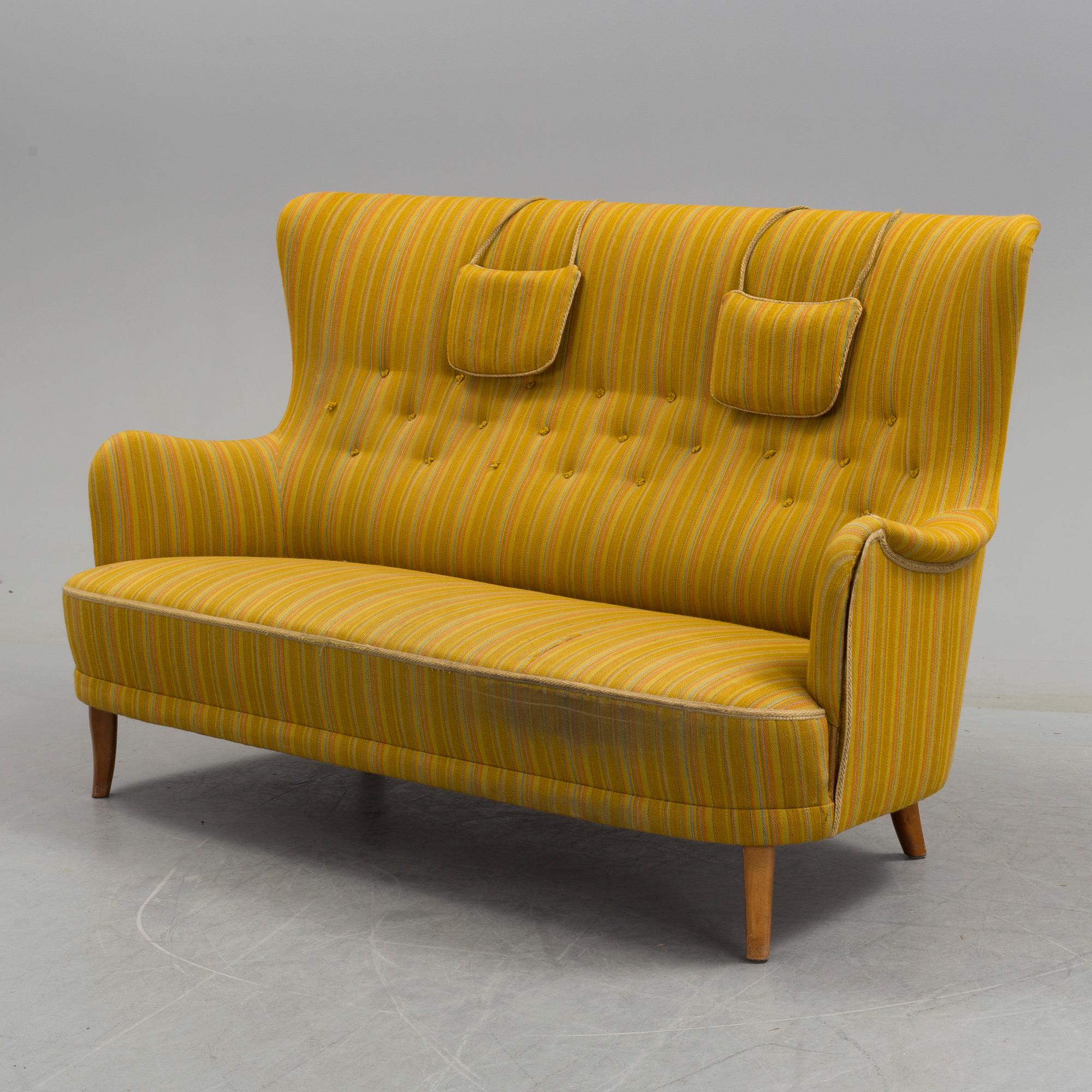 A 'Patronen' sofa by Carl Malmsten, second half of the 20th century.