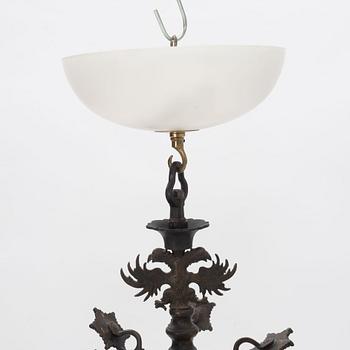 A Baroque style chandelier, first half of the 20th Century.
