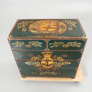 Byrå, engelsk stil, tidigt 1900-tal.