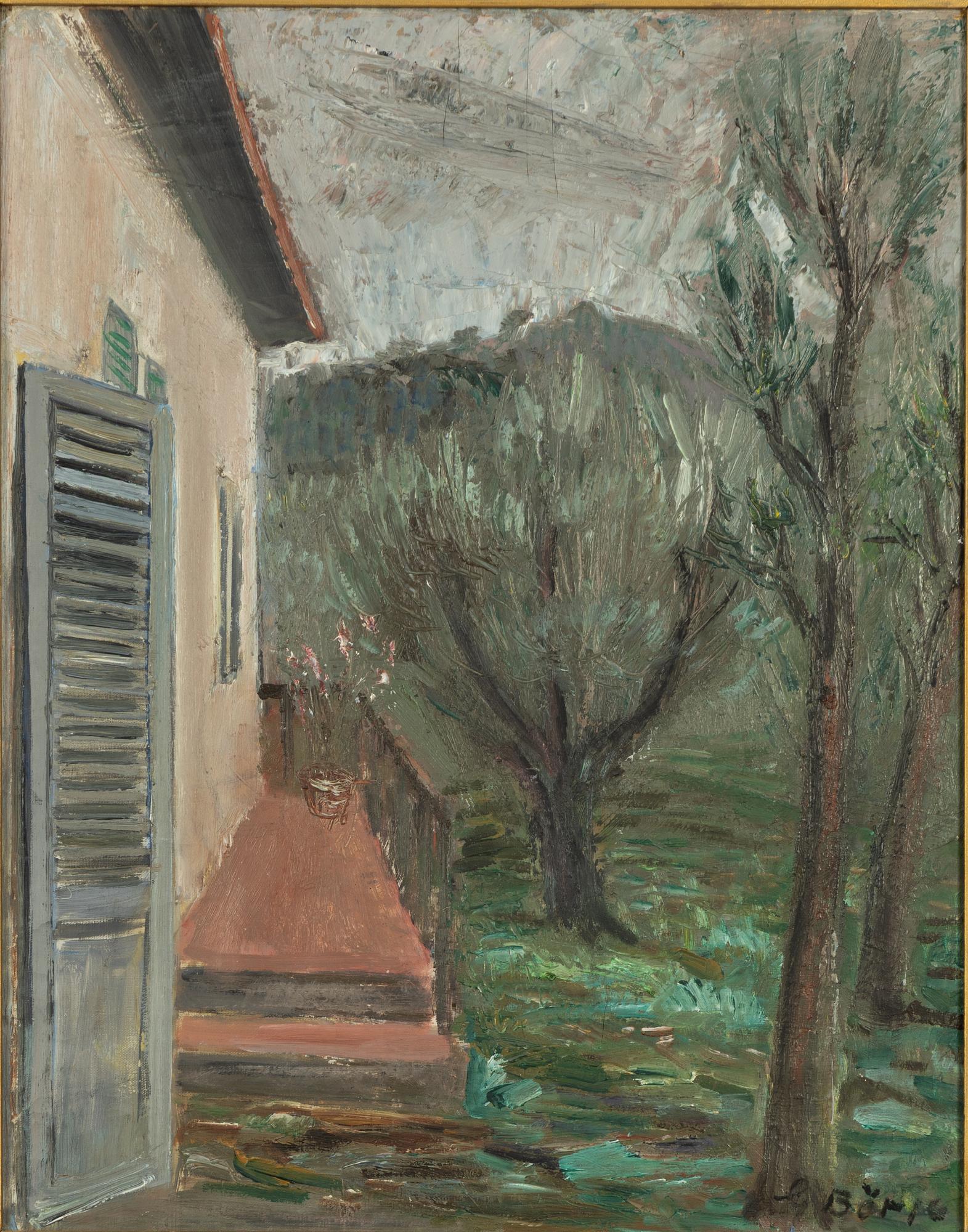 Gideon Börje,  Landskap i La Gaude.