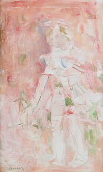 Anitra Lucander, Child and doll.