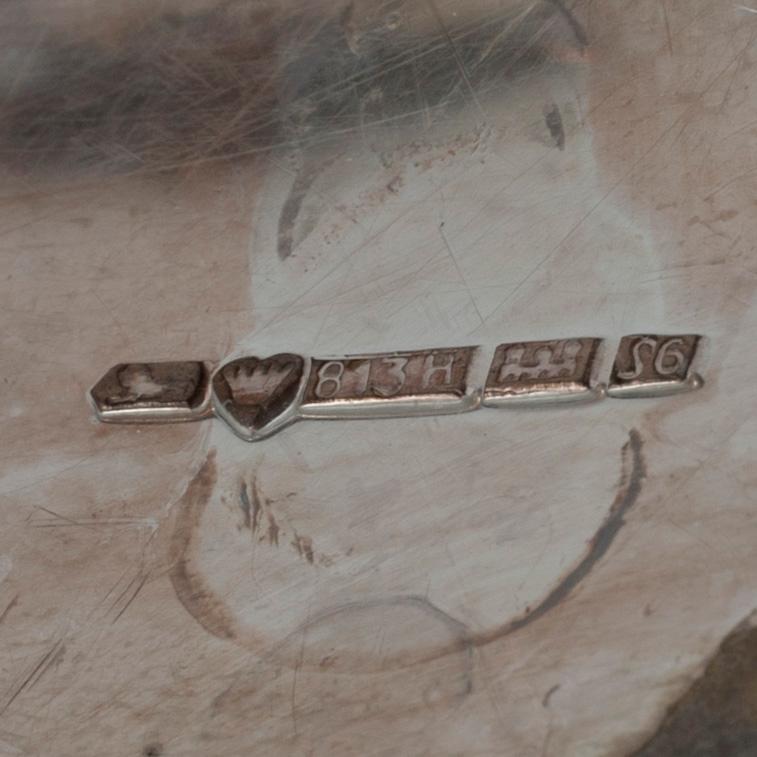 KAFFESERVIS, 3 delar, silver, Kultakeskus, Tavastehus 1942-1947. Tot. vikt ca 1317g.