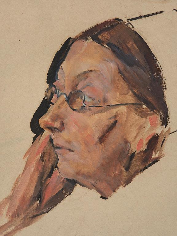 Lotte Laserstein, "Tante Anna".