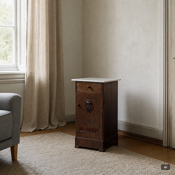 A pair early 20th century bedside tables.