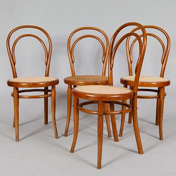 STOLAR, 4 st, Thonettyp, tidigt 1900-tal.