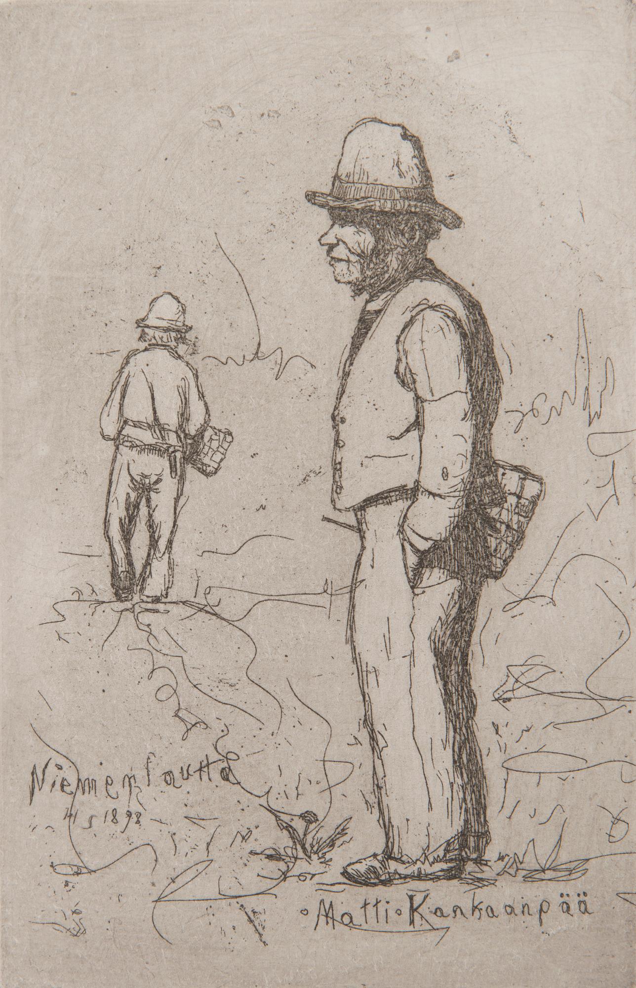 Hugo Simberg, "Matti Kankaanpää".