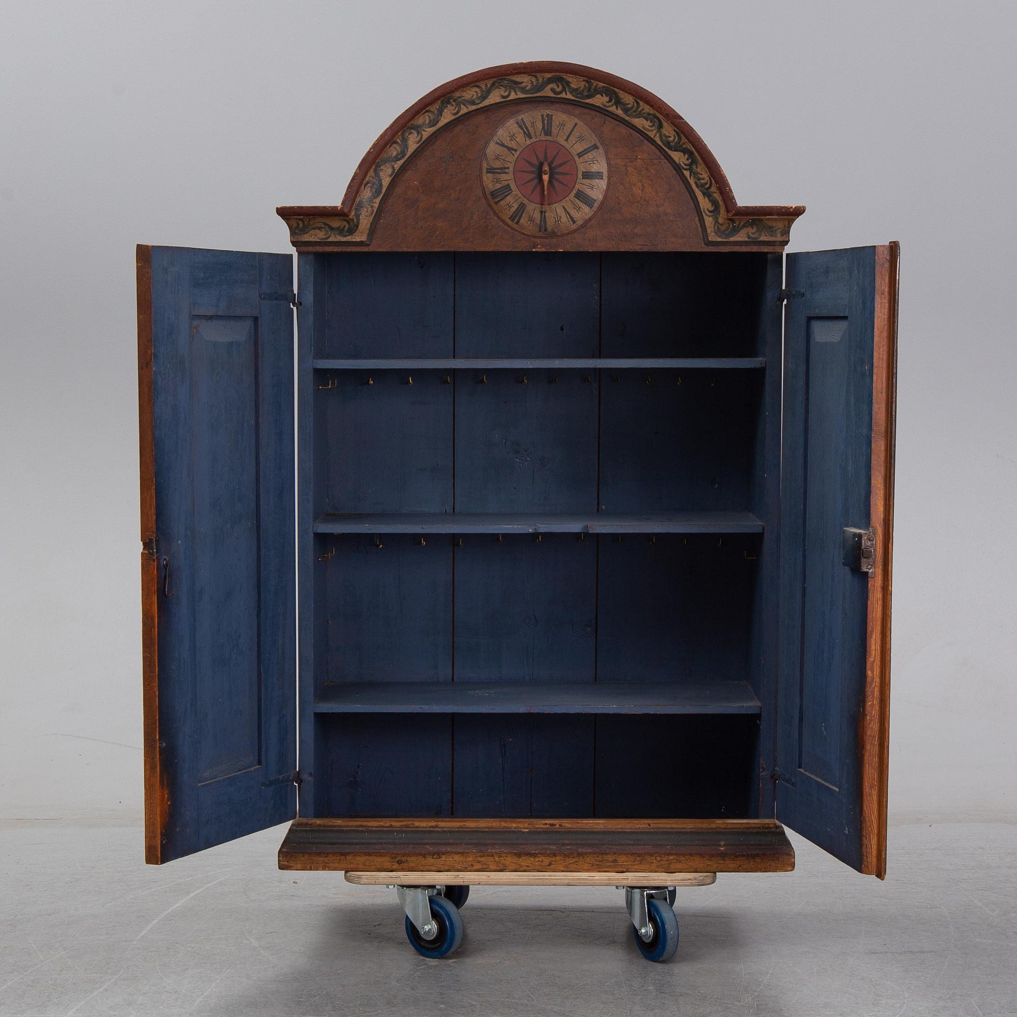 Skåp, allmoge, 1800-tal.