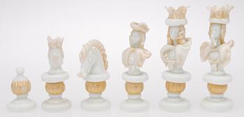 A PAULY & CIA MURANO CHESS BOARD.